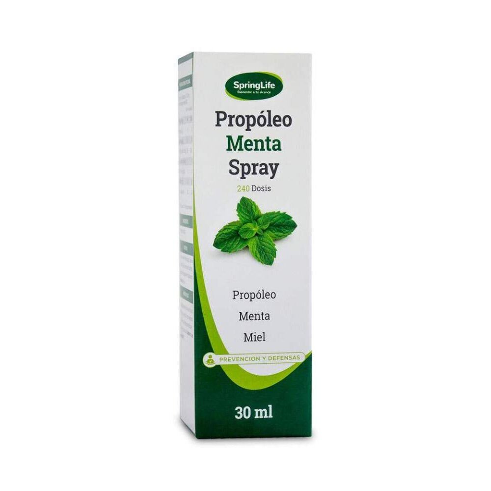 Propóleo Menta Spray - Farmacias Curie