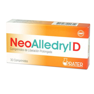 NeoAlledryl D Comprimidos de Liberación Prolongada - Farmacias Curie