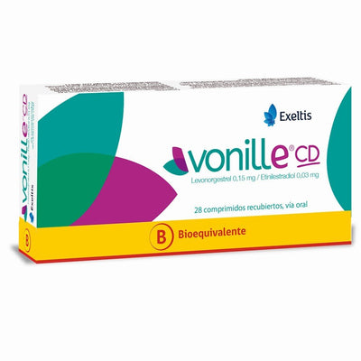 Vonille CD Comprimidos Recubiertos - Farmacias Curie