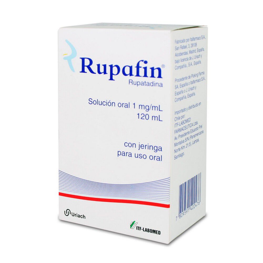 Rupafin Solución Oral - 120mL - Farmacias Curie
