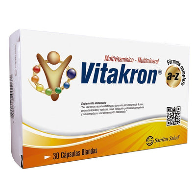 Vitakron Cápsulas - 30 unidades - Farmacias Curie