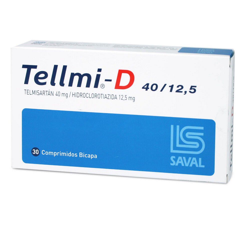 Tellmi-D Comprimidos 40/12,5 - Farmacias Curie