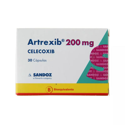 Artrexib 200mg - 30 Cápsulas - Farmacias Curie