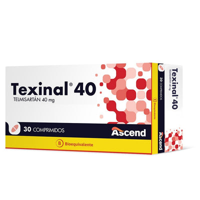 Texinal Comprimidos 40mg - Farmacias Curie