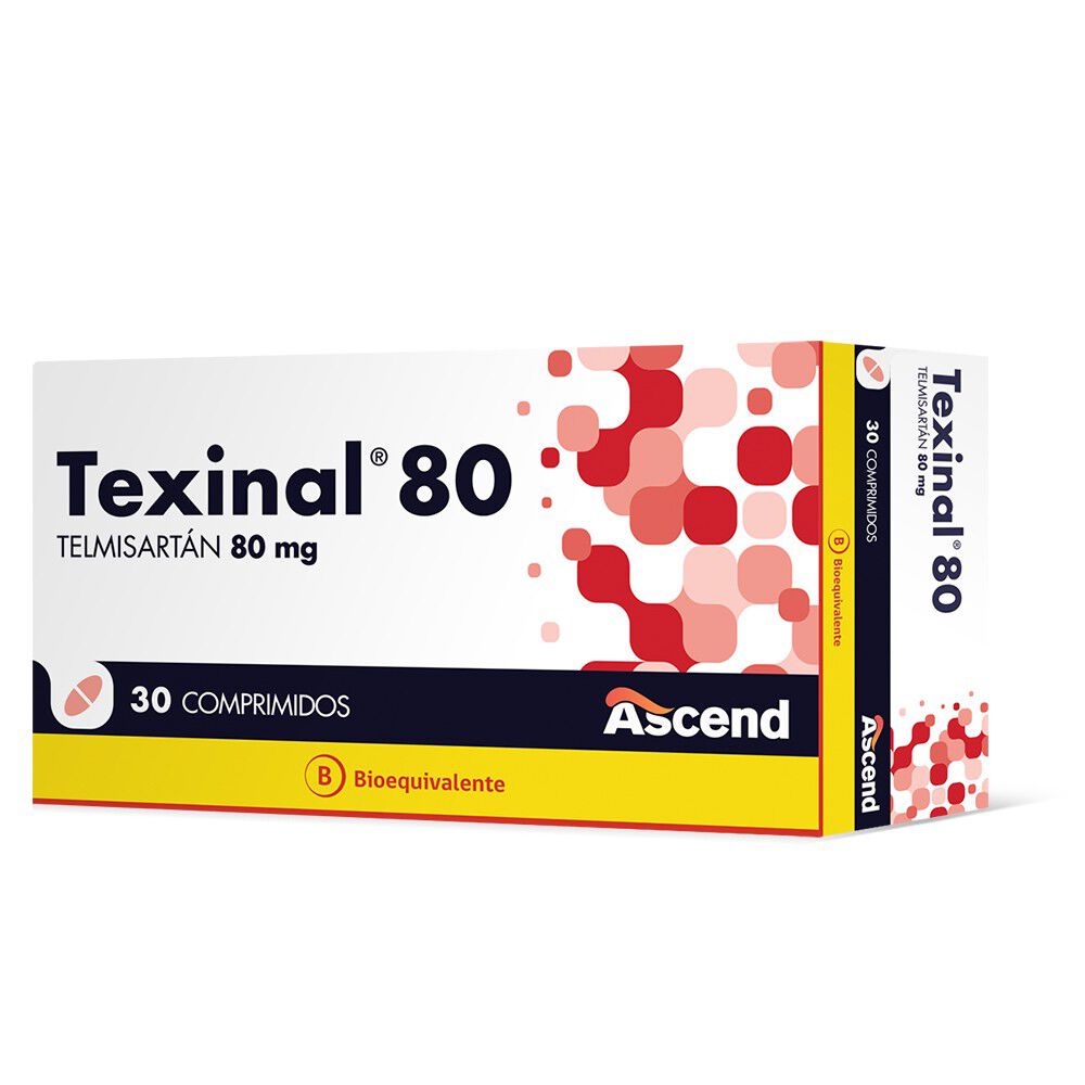 Texinal Comprimidos 80mg - Farmacias Curie
