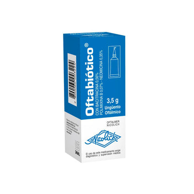 Oftabiótico Ungüento Oftálmico - Farmacias Curie