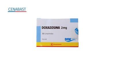 Doxazosina 2mg - 30 Comprimidos - Medicamento Cenabast