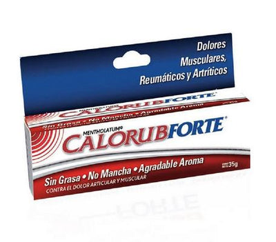 Calorub Forte Crema tópica - Farmacias Curie