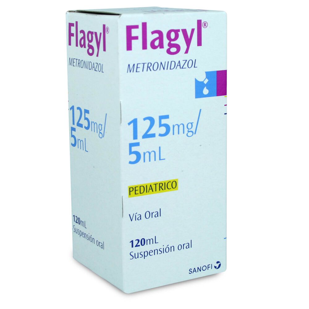 Flagyl Suspensión Oral 125mg/5ml - Farmacias Curie