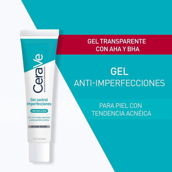 Cerave Gel Control Imperfecciones - 40 mL - Farmacias Curie