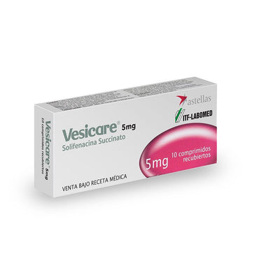 Vesicare Comprimidos Recubiertos 5mg - Farmacias Curie