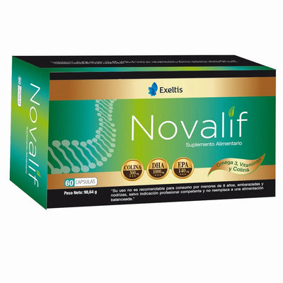 Novalif - 60 Cápsulas - Farmacias Curie