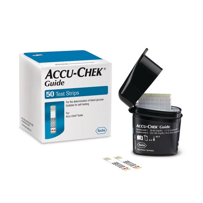 Accu Chek Guide - 50 Tiras Reactivas - Farmacias Curie