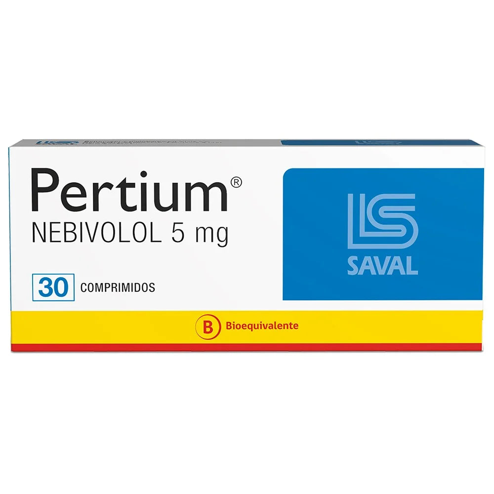 Pertium 5mg - 30 Comprimidos - Farmacias Curie