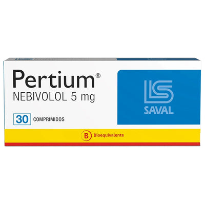 Pertium 5mg - 30 Comprimidos - Farmacias Curie