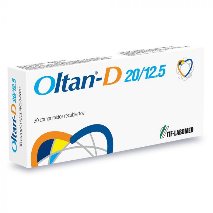 Oltan-D 20/12,5 - 30 Comprimidos Recubiertos - Farmacias Curie