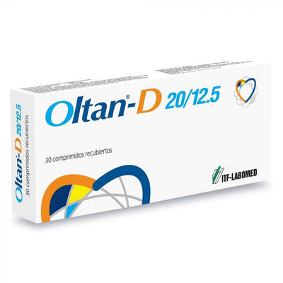 Oltan-D 20/12,5 - 30 Comprimidos Recubiertos - Farmacias Curie