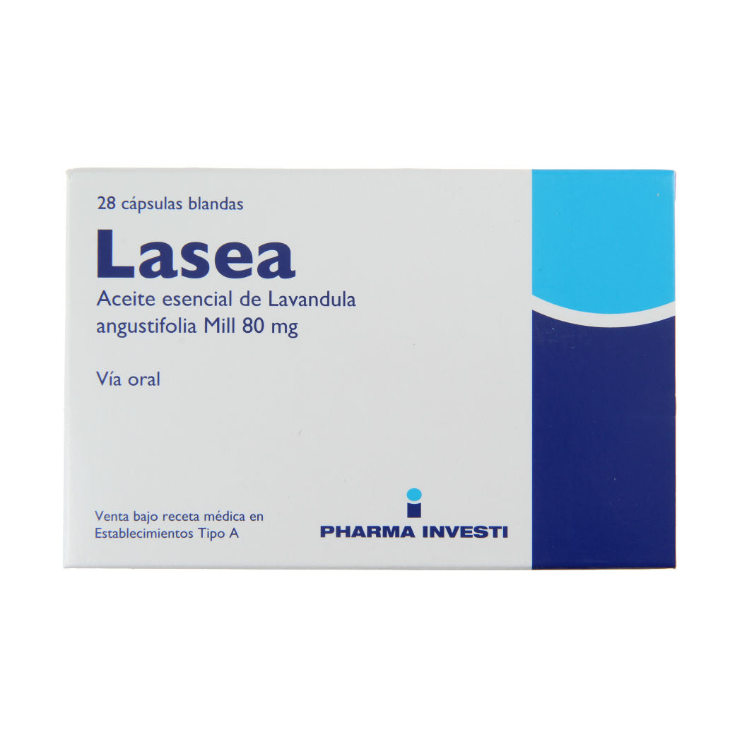 Lasea Cápsulas Blandas 80mg - Farmacias Curie