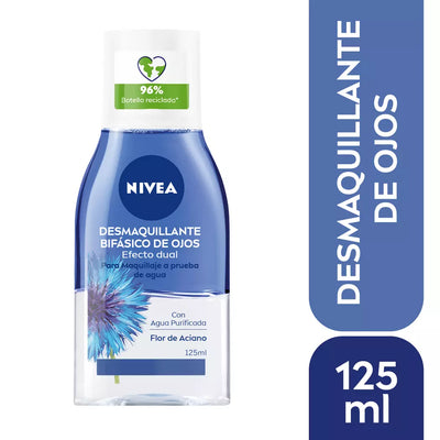 Desmaquillante Bifásico Flor de Aciano Nivea - 125 ml - Farmacias Curie