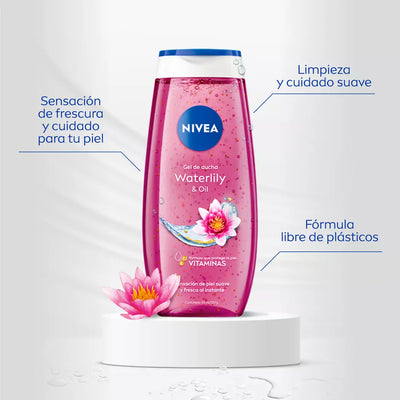 Gel de Ducha Nivea Waterlily & Oil - 250 ml