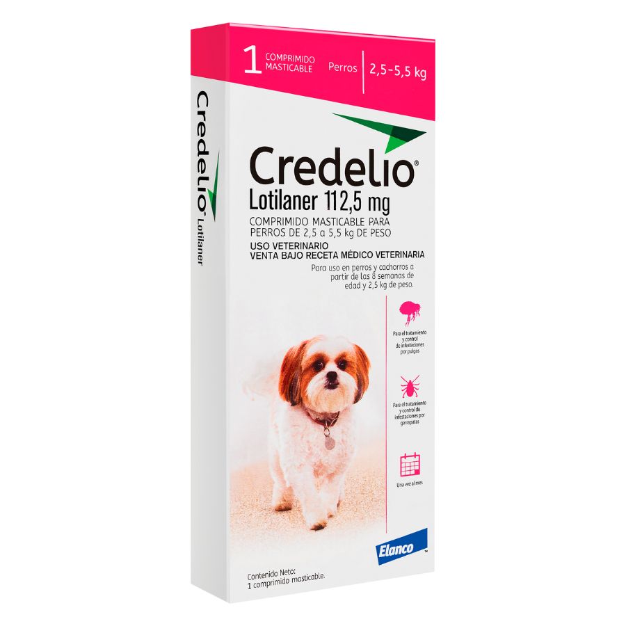 Credelio Perros 112,5mg - 3 Comprimidos Masticables