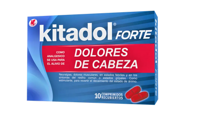 Kitadol Forte - 10 Comprimidos Recubiertos