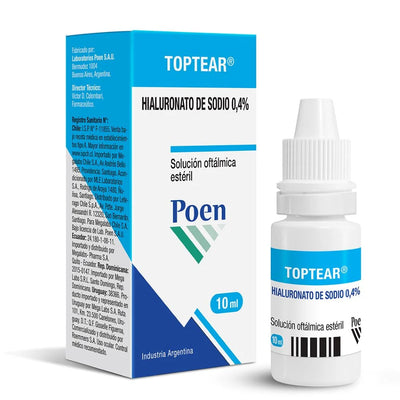 Toptear Solución Oftálmica 0,4% - 10 mL - Farmacias Curie