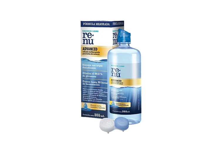 Renu Advanced - Solución Multipropósito 355ml - Farmacias Curie