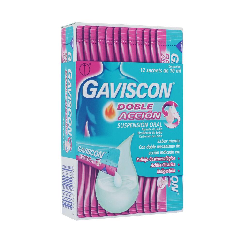 Gaviscon Doble Acción - 12 sobres - Farmacias Curie