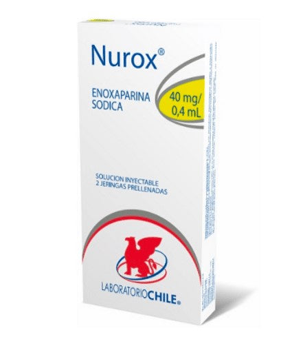 Nurox Solución Inyectable 40mg/0,4ml - Farmacias Curie