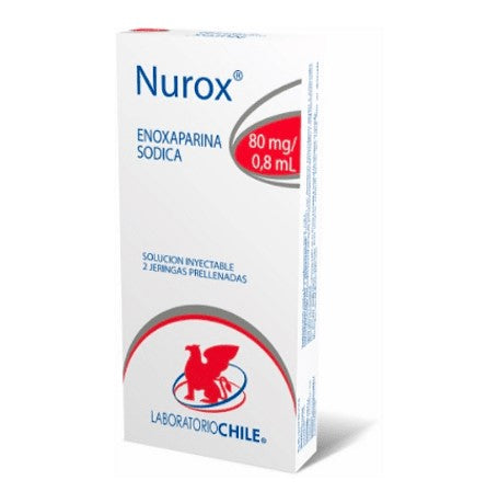 Nurox Solución Inyectable 80mg/0,8ml - Farmacias Curie