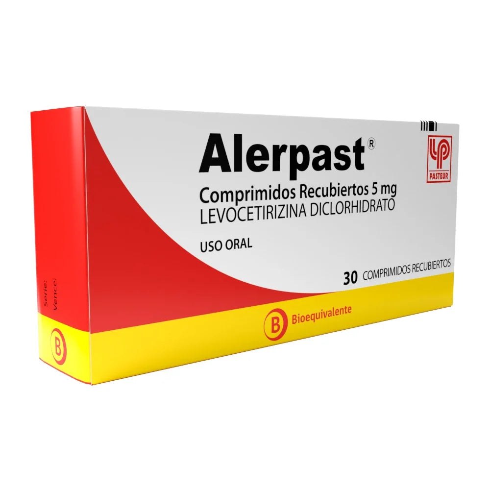 Alerpast 5mg - 30 Comprimidos Recubiertos - Farmacias Curie