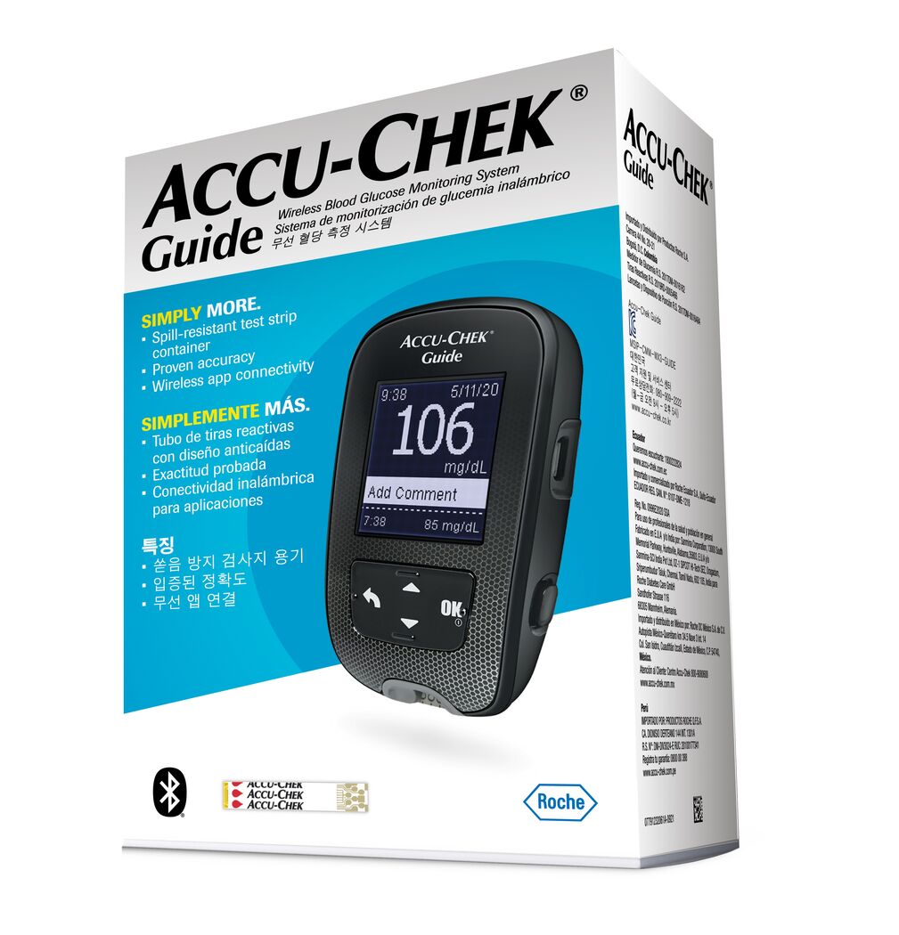 Glucometro Accu Chek Guide - Farmacias Curie