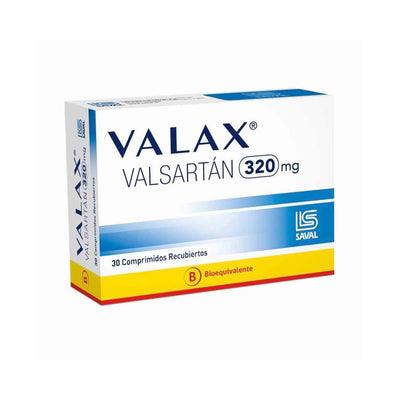Valax Comprimidos Recubiertos 320mg - Farmacias Curie