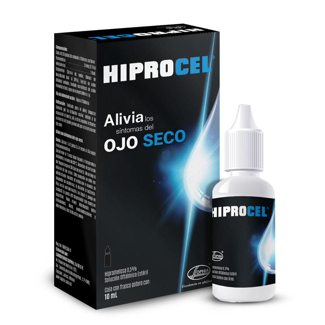 Hiprocel 0,5% - Solución Oftálmica 10 ml - Farmacias Curie
