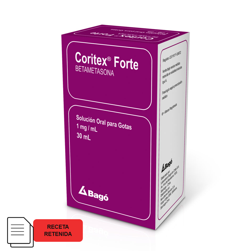 Coritex Forte Gotas 0,5mg/mL