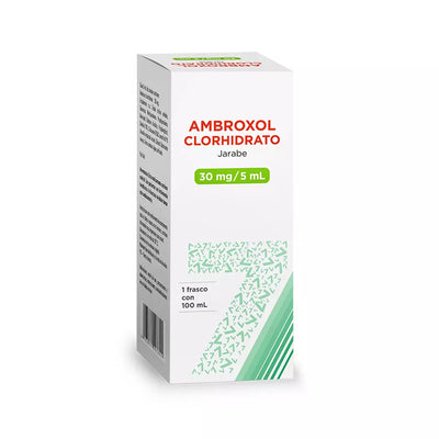 Ambroxol Adulto 30mg/5ml - Solución Oral 100 ml - Farmacias Curie