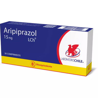 Aripiprazol 15mg - 30 comprimidos - Farmacias Curie
