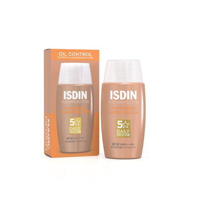 ISDIN FusionWater Magic Medium Fotoprotector - 50 mL - Farmacias Curie