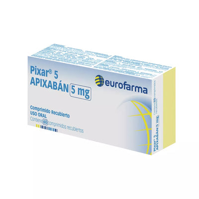 Pixar 5mg x 60 Comprimidos Recubiertos - Farmacias Curie
