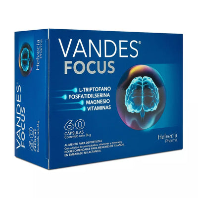 Vandes Focus - 60 Cápsulas - Farmacias Curie