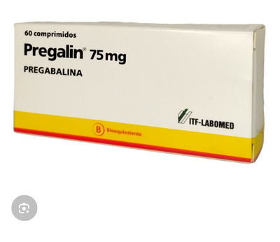 Pregalin 75mg - 60 Comprimidos