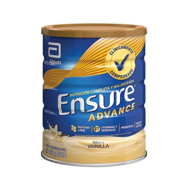 Ensure Advance Vainilla Polvo - 850 gramos - Farmacias Curie