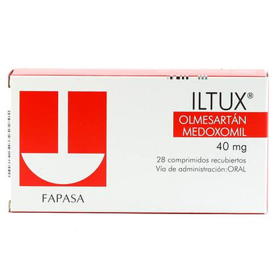 Iltux Comprimidos Recubiertos 40mg - Farmacias Curie