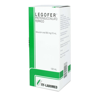 Legofer Solución Oral 40mg/15mL - 120mL - Farmacias Curie