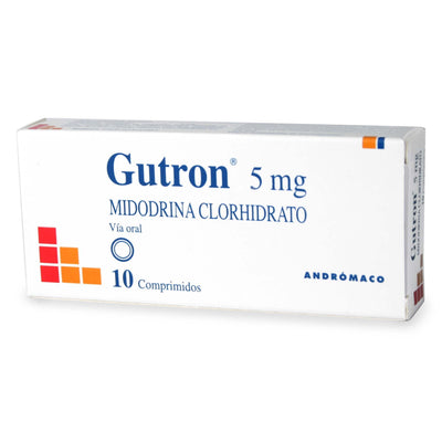 Gutron Comprimidos 5mg - Farmacias Curie