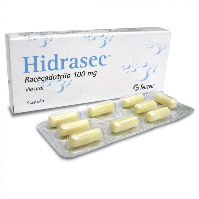 Hidrasec Cápsulas 100mg - Farmacias Curie