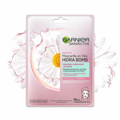 Garnier Hidrabomb - Acido Hialuronico + Manzanilla - 1 Mascarilla - Farmacias Curie