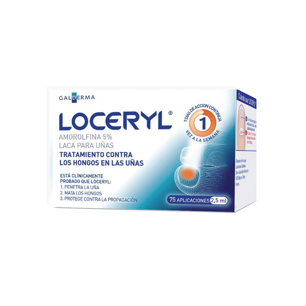Loceryl Laca para Uñas - 2,5 mL - Farmacias Curie