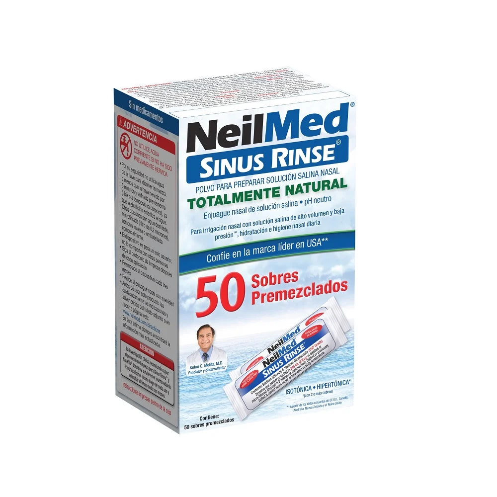 Sinus Rinse Recarga - 50 unidades - Farmacias Curie